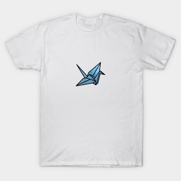 Paper Crane Design T-Shirt by artoraverage